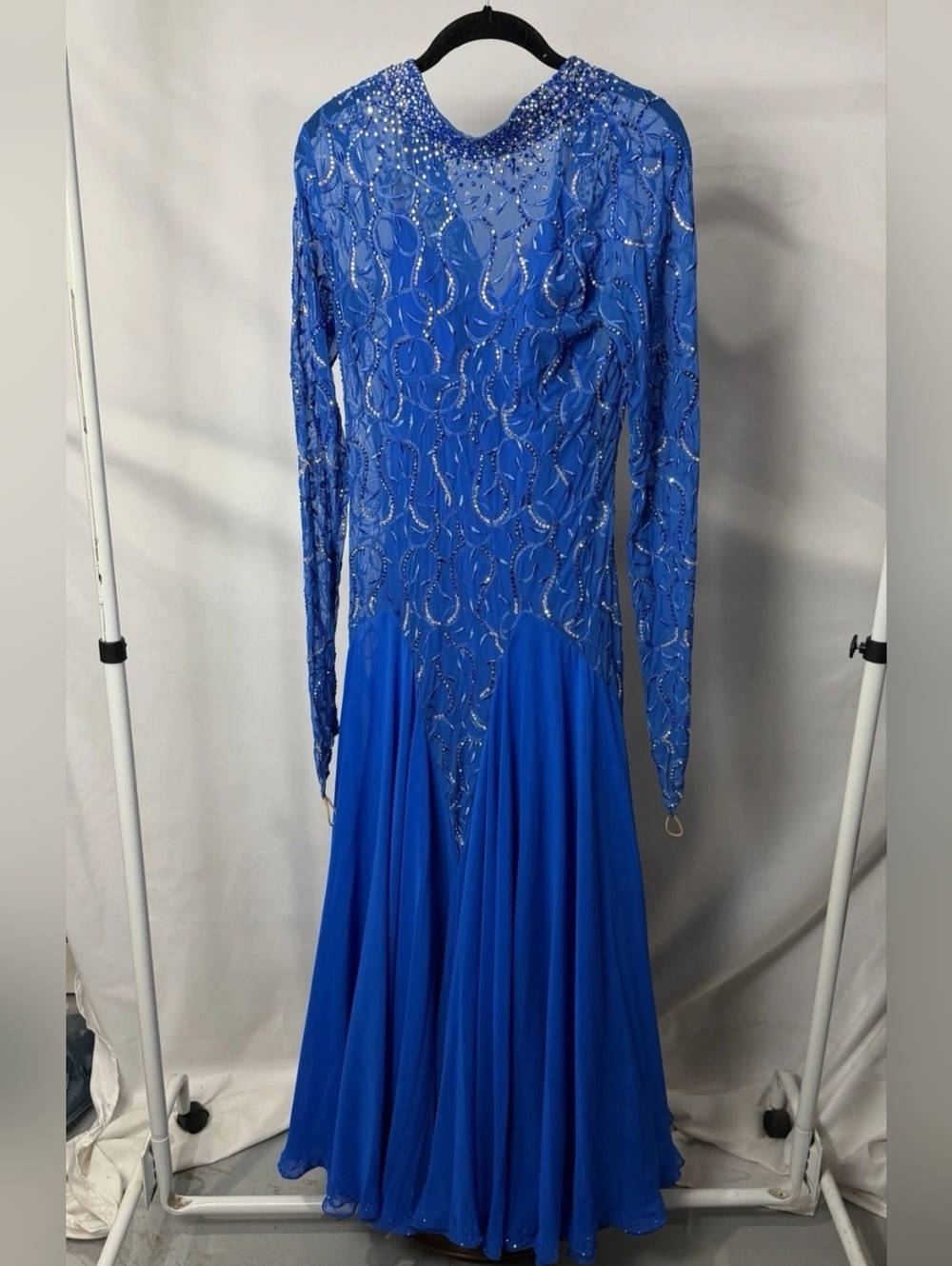 Chrisanne Royal Blue Smooth Ballroom Dress